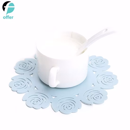 Silicone Pot Holder, Trivet Mat, Non Slip, Heat Resistant Hot Pads Perfect Modern Home Decor Heat Resistant Coasters Cup Insulation Mat