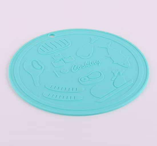 Tapete de silicone grande para pratos quentes, panelas e frigideiras tapete de trivet à prova d'água